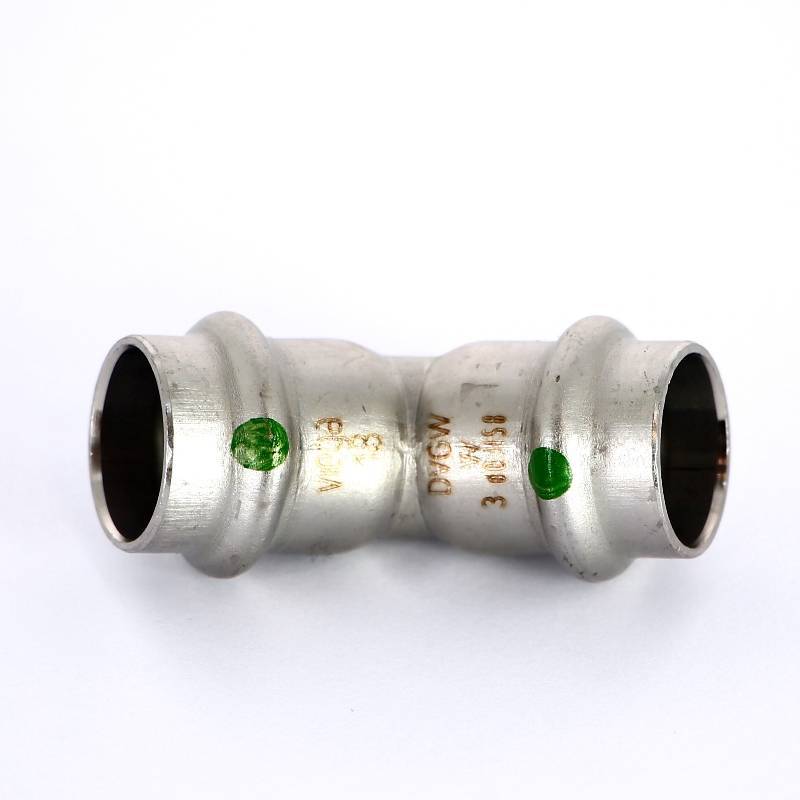 Угольник пресс 45° Viega Sanpress Inox 18 мм нержавеющая сталь 435783