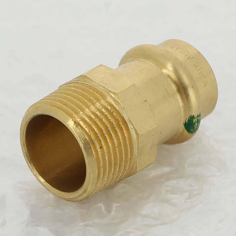 Муфта переходная пресс-Н Viega Sanpress бронза 18x3/4 283230