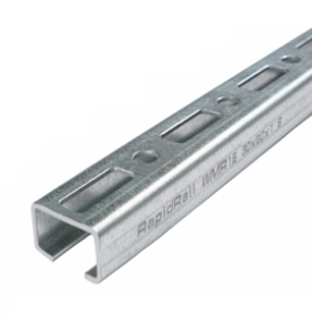 Профиль монтажный Walraven BIS RapidRail WMR1 30x15x2x2000 мм 6505001R