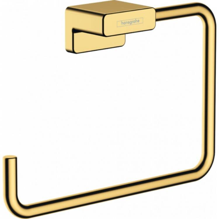 Полотенцедержатель-кольцо Hansgrohe AddStoris Polished Gold Optic 41754990