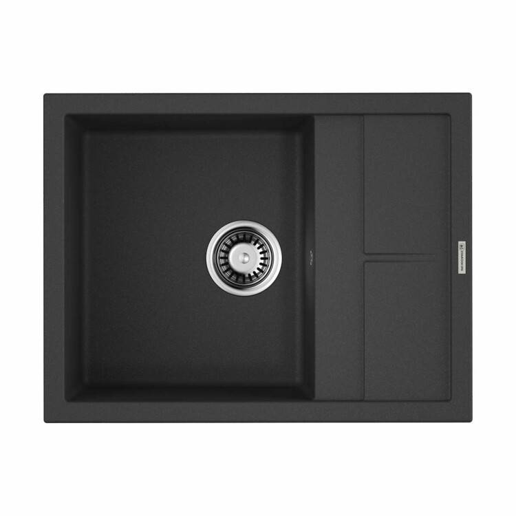 Мойка кухонная OMOIKIRI Sumi 65-U/IF 650x500 мм черный 4993670