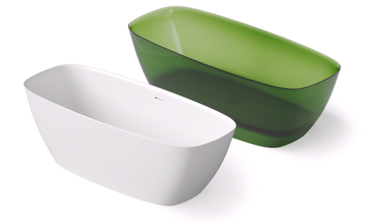 Ванна DEA Design Edge 1700х720х560 мм белый матовый DD8671170018