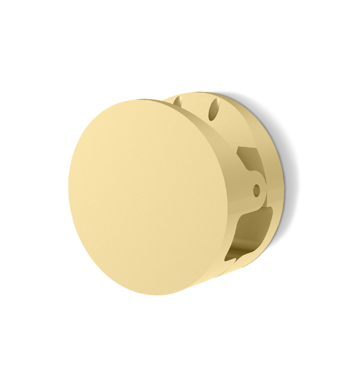 Крючок одинарный Decor Walther PINCH R/M 50х27.5х50 мм золото матовое 0907482