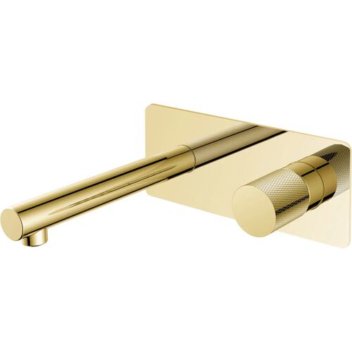 Смеситель для раковины Boheme Stick встраиваемый золото 125-GG