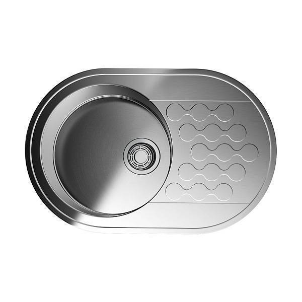 Кухонная мойка Omoikiri Kasumigaura 77-IN нержавеющая сталь 77x48 см 4993728