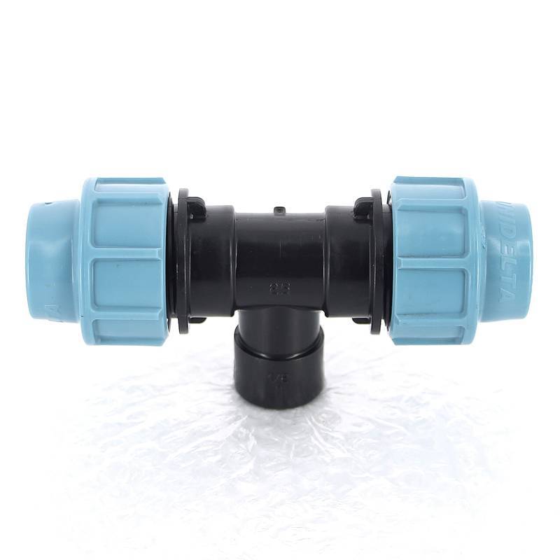 Тройник обжимной с внутренней резьбой Unidelta 25х1/2 для ПНД 1007025002