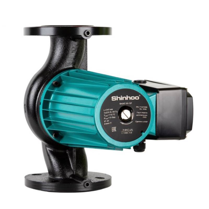 Насос циркуляционный Shinhoo BASIC 50-20SF фланцевый 3x380 В 71222005