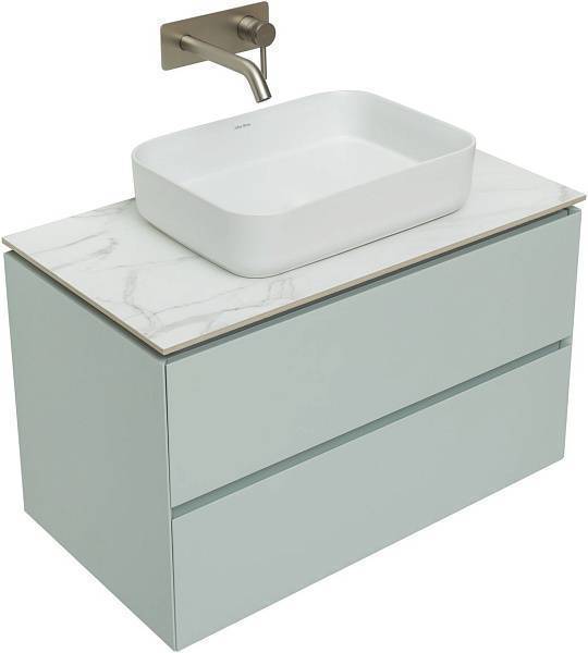 Тумба под раковину Allen Brau Infinity 85 см серый 1.21001.PWM