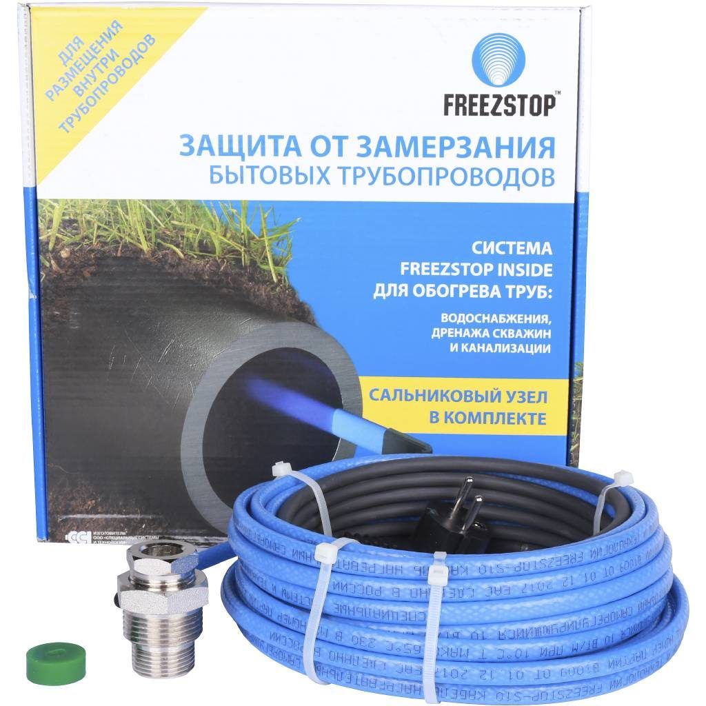 Секция нагревательная кабельная Теплолюкс Freezstop Inside-10-12 10 Вт/м 12 м 2083847