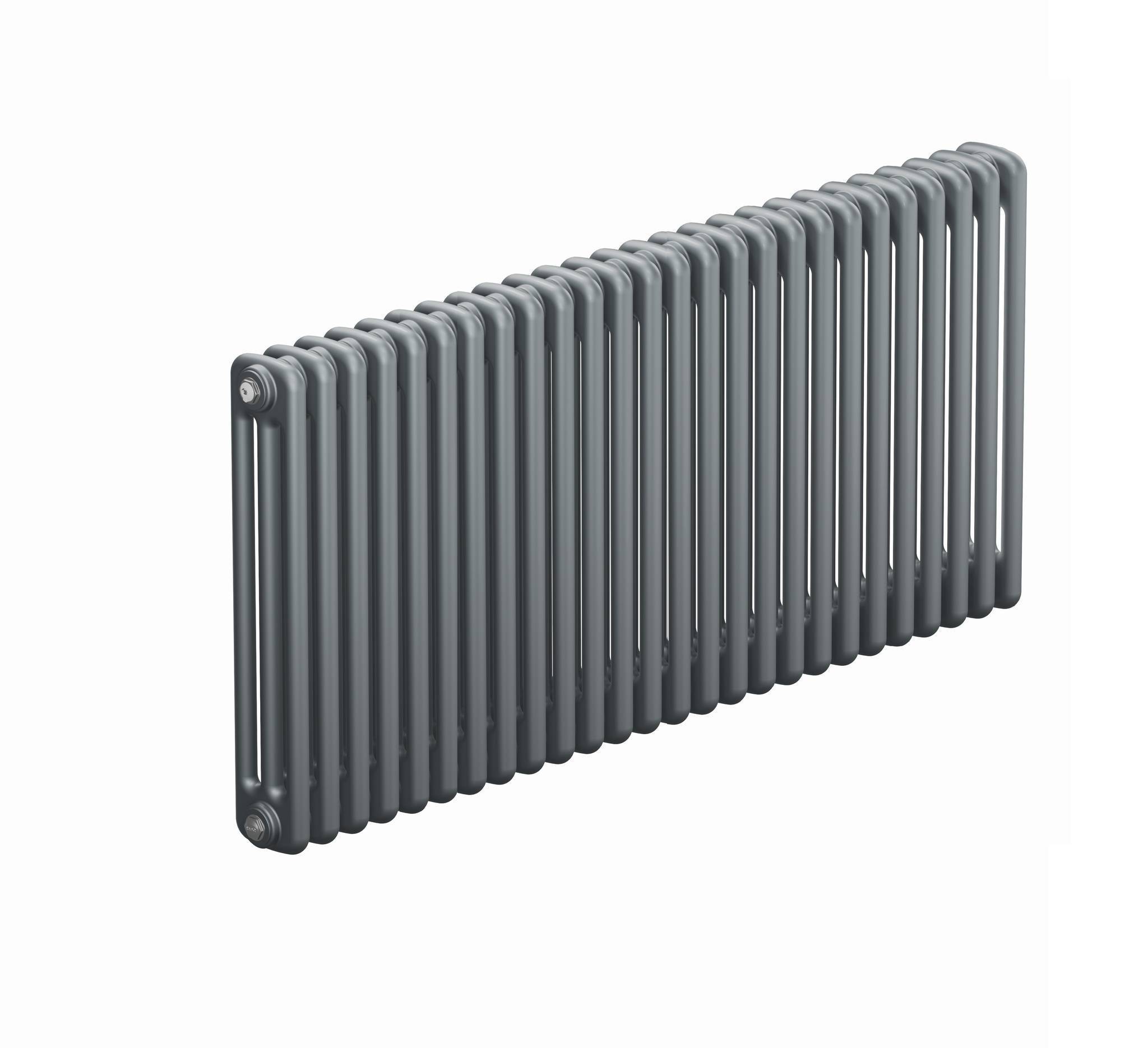 Радиатор трубчатый Rifar TUBOG 26 секций боковое подключение Титан TUB -26-TI