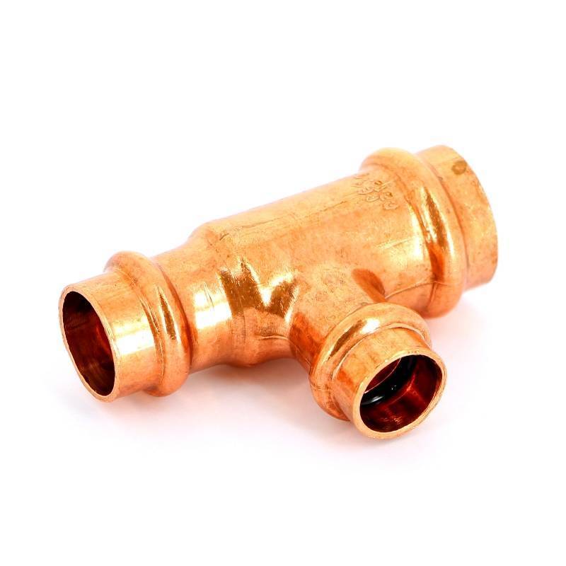 Тройник пресс IBP 22х15х18 мм медь P5130 02215018