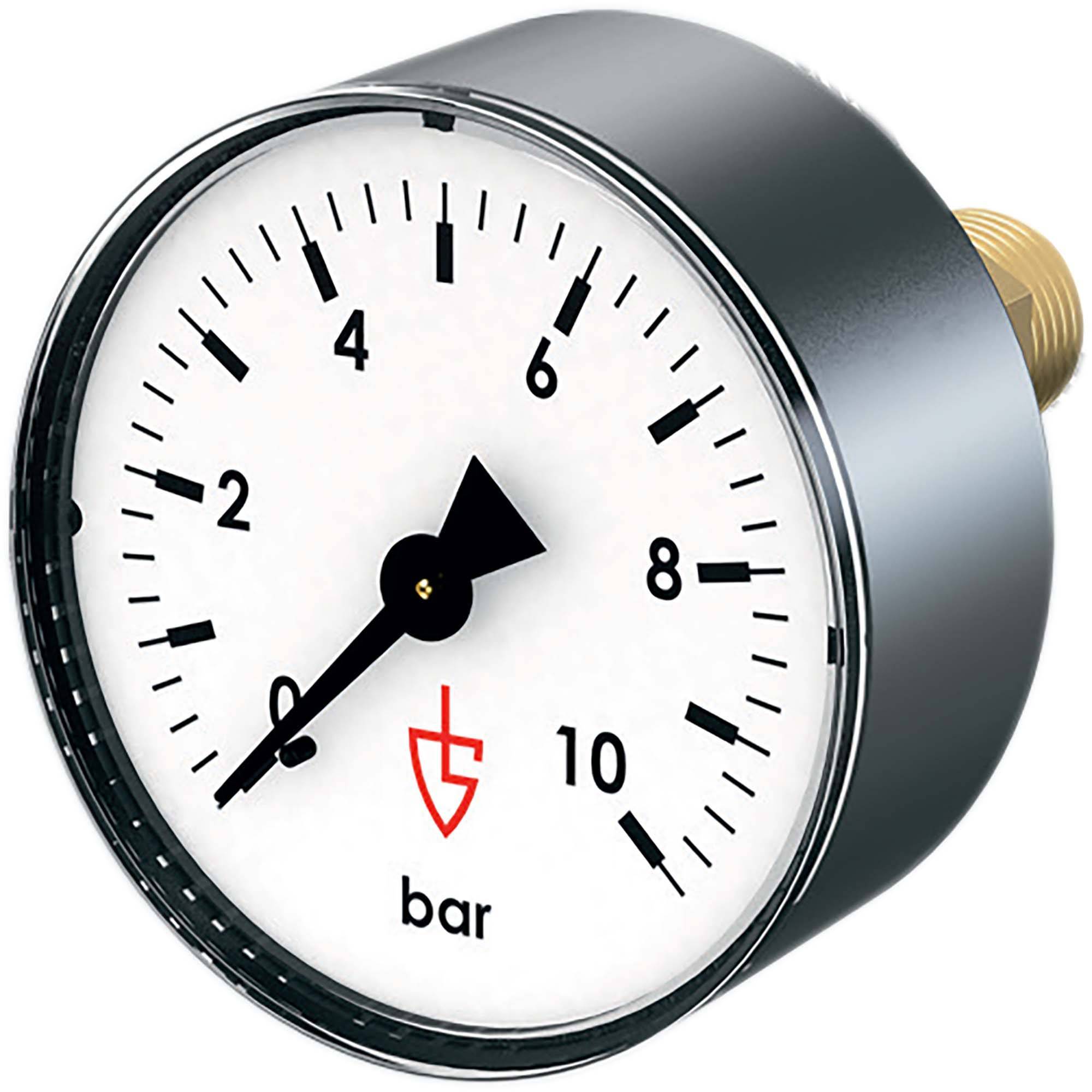 Манометр аксиальный Goetze MA10-50(36) 50 мм 10 бар 1/4 MA10-50(36)