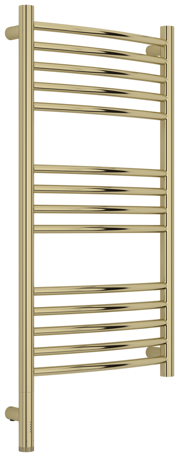 Полотенцесушитель электрический Сунержа Богема 3.1 выгнутая 40х80 см левое подключение шампань глянец 020-6002-8040