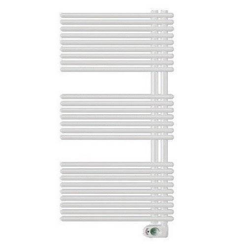 Полотенцесушитель электрический Lazzarini E-Garda 600 Вт прямой белый 5227