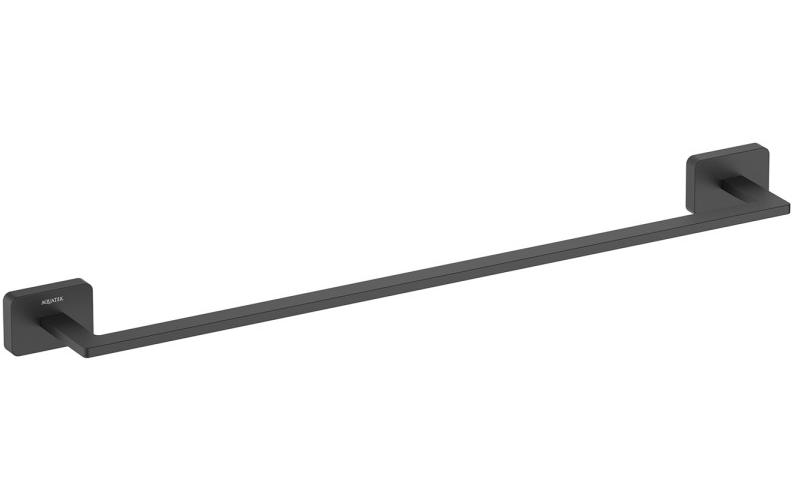 Полотенцедержатель Aquatek Libra 450 мм матовый черный AQ4320MB