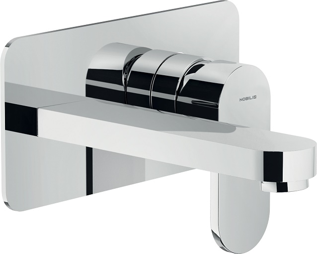 Смеситель для раковины UP настенный внешняя часть хром UP94198CR