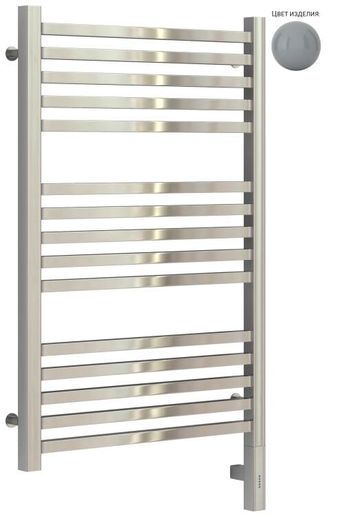 Полотенцесушитель электрический Сунержа Модус 3.0 500x800 мм МЭМ справа серебристо-серый 700157018050 RAL 7001