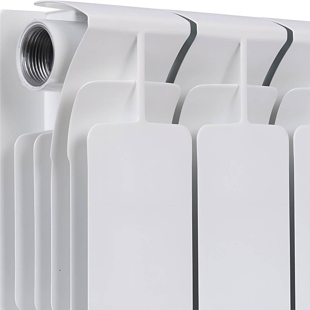 Радиатор биметаллический RIFAR Base 350 13 секций боковое подключение белый Base 350 13