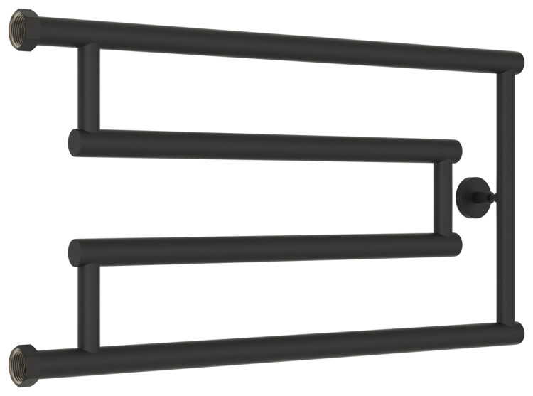 Полотенцесушитель, Сунержа, High-Tech model G , шгв 660-65-80-348, вертикальное слева/справа, цвет-тёмный титан муар