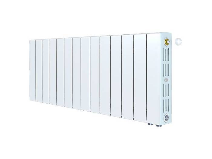 Радиатор биметаллический RIFAR SUPReMO Ventil 350 14 секций нижнее правое подключение белый 11667