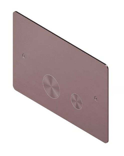 Клавиша смыва Quadro Design Complements 250х160 мм цвет золото розовое PC0011OR