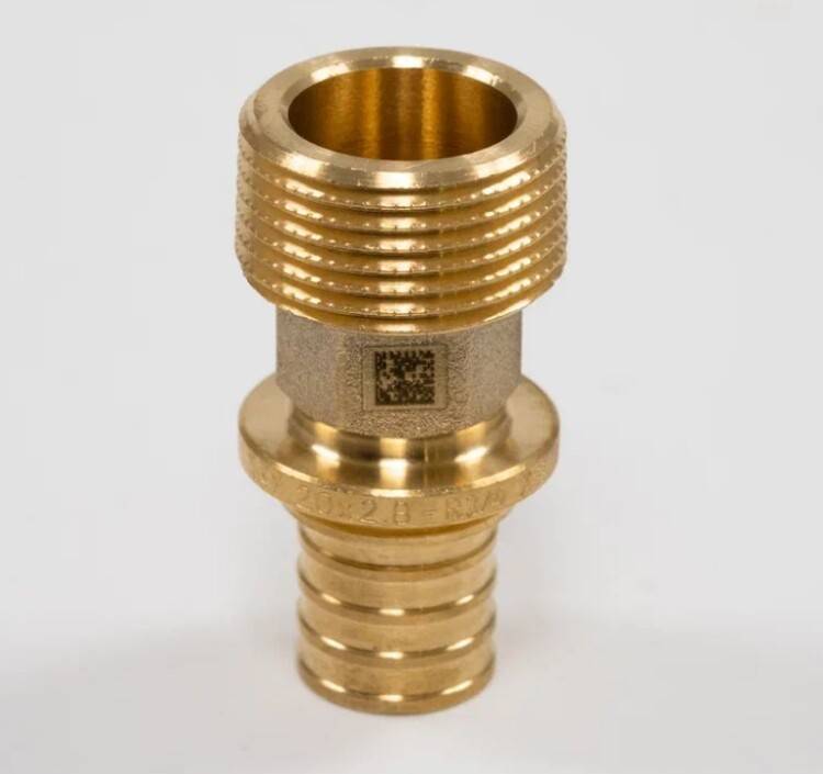 Переходник с наружной резьбой REHAU RAUTITAN MX 50-R 1 1/4 латунь DZR 11093241001