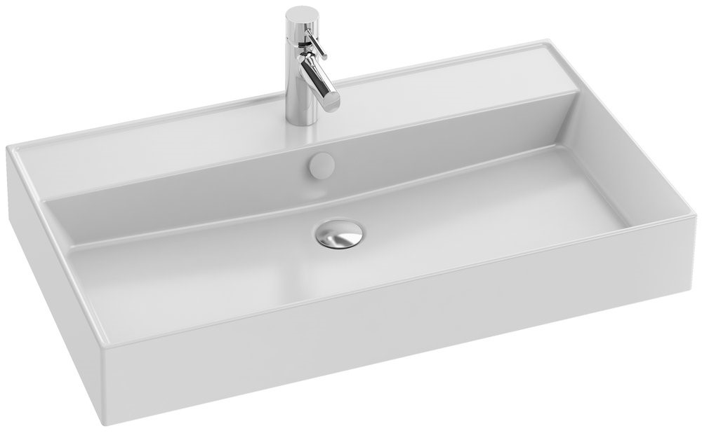Раковина керамическая Jacob Delafon Vivienne 80х46 см белая EXBI112-00