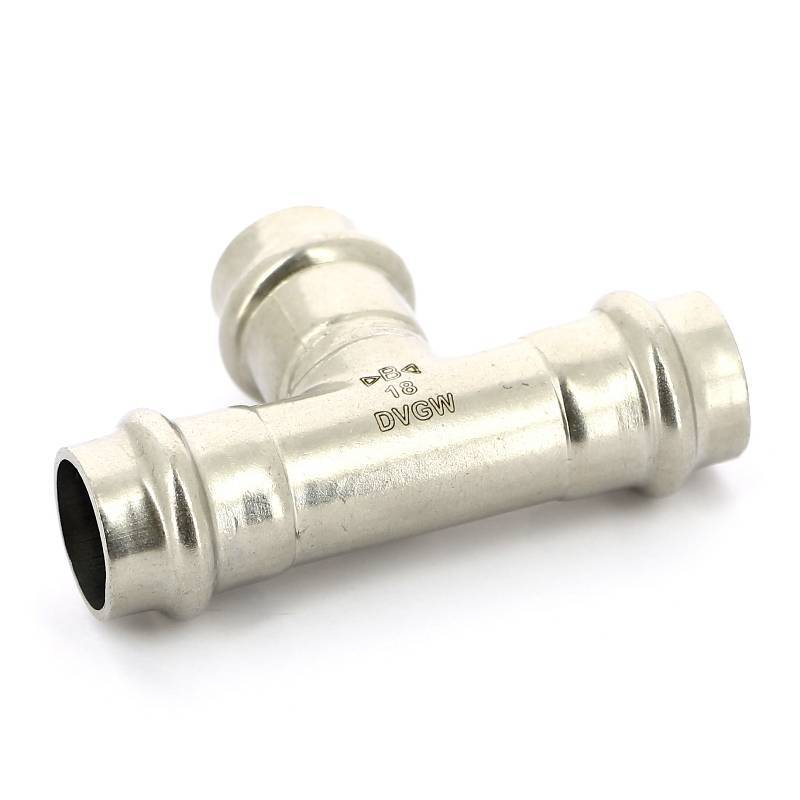 Тройник пресс IBP 18 мм нержавеющая сталь PS5130 0181818