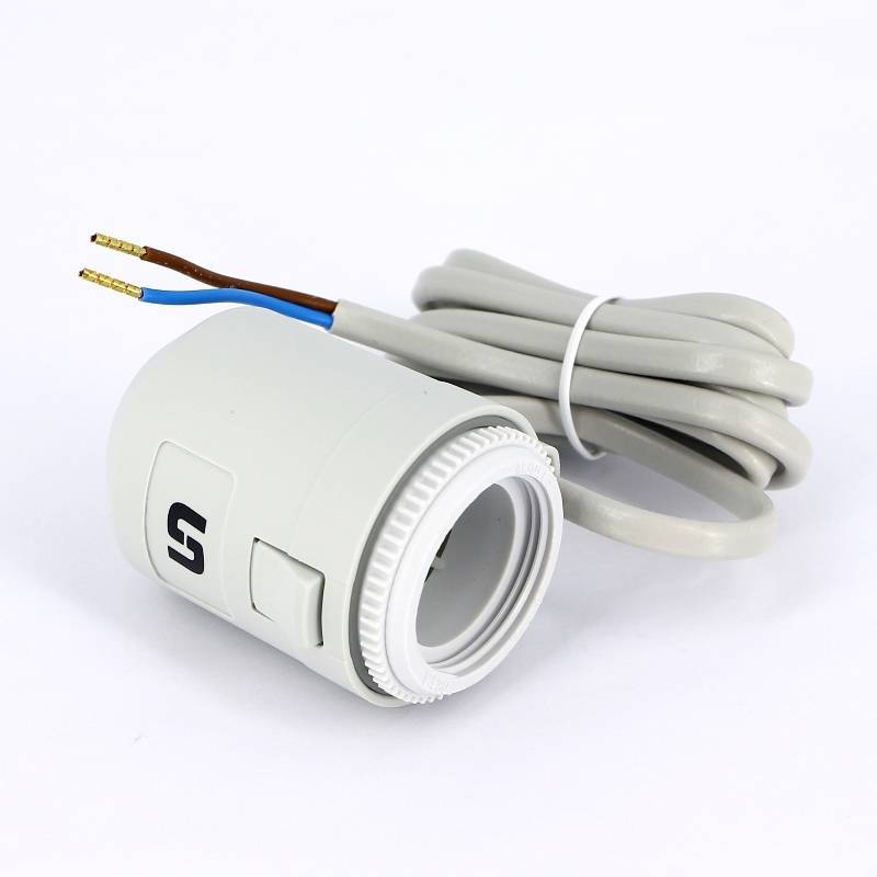 Привод термоэлектрический Uni-Fitt 230 В нормально открытый NO кабель 1 м 465M0000