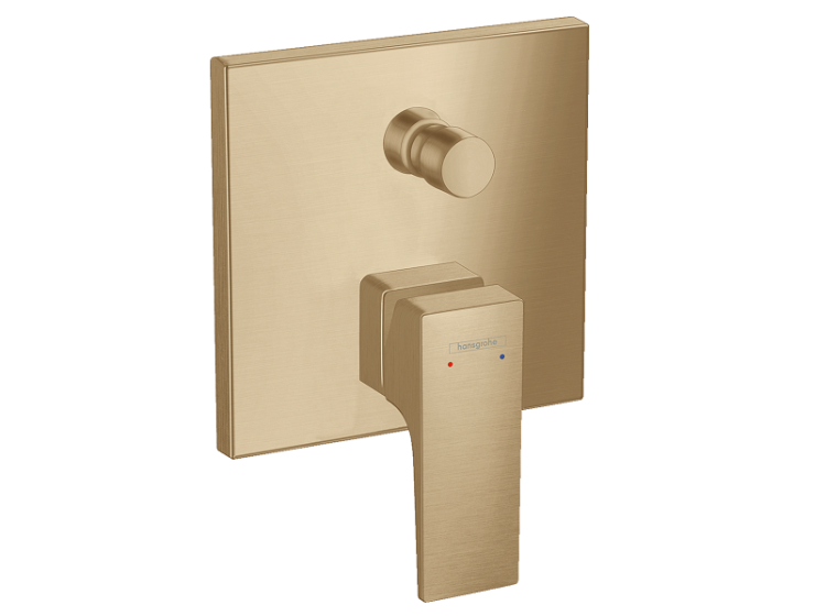 Смеситель для душа Hansgrohe Metropol встраиваемый шлифованная бронза 32545140