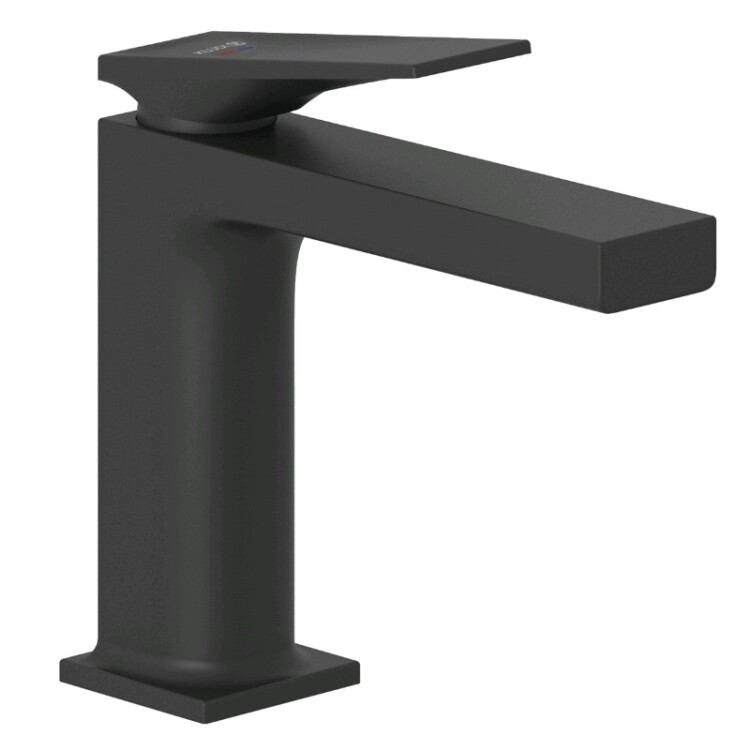 Смеситель для раковины Kludi DECUS XL однорычажный черный матовый 542883975