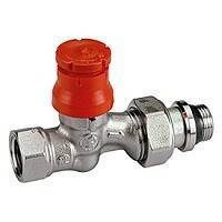 Клапан термостатический прямой Giacomini R402PTG 3/8 с преднастройкой R402PX232