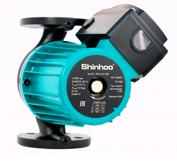 Насос циркуляционный Shinhoo BASIC PRO 40-18SF 1x230V фланцевый 71241013