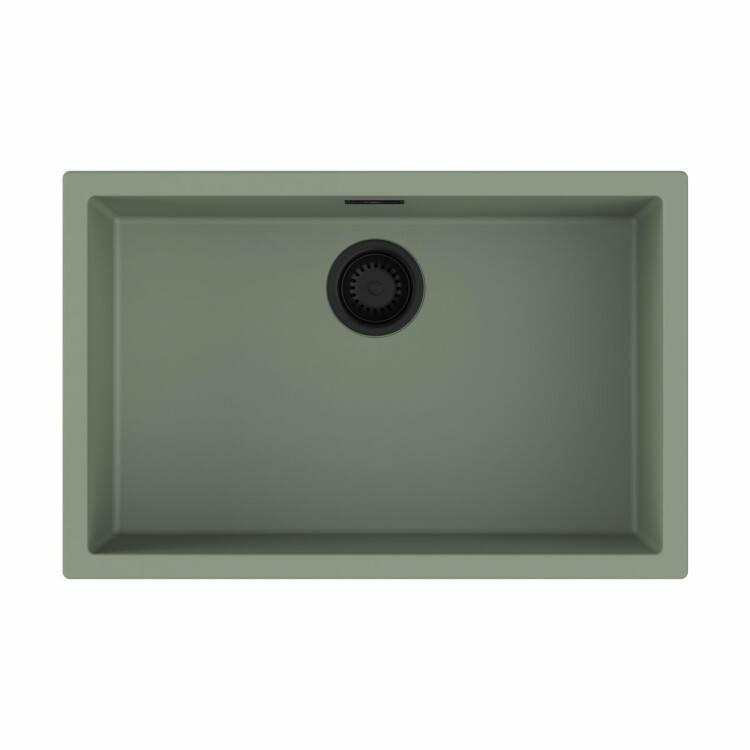 Кухонная мойка OMOIKIRI Yamakawa 75-U/I 756x456 мм wind green без отверстия 4993181