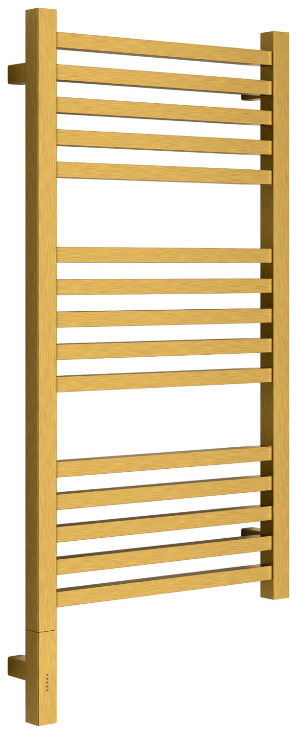 Полотенцесушитель электрический Сунержа Модус 3.1 40х80 см левое подключение состаренная латунь брашированная 051-5900-8040