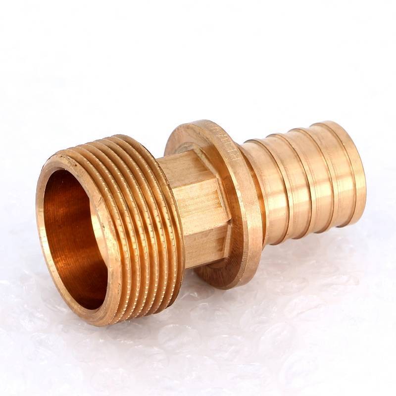 Муфта надвижная REHAU Rautitan RX+ 32х1 1/4 с наружной резьбой бронза 14563221001