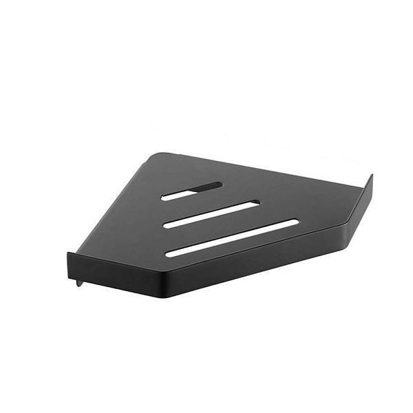 Полочка-корзинка Boheme Q угловая подвесная черный 10318-B