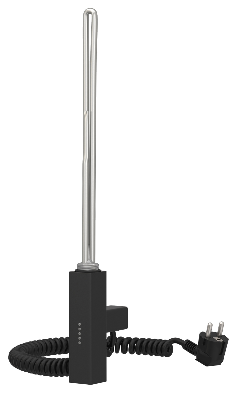 Электрический модуль Сунержа Cube с памятью 300 Вт тёмный титан муар матовый 15-1517-5007