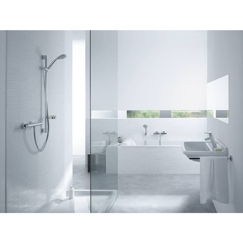 Смеситель для раковины Hansgrohe Talis E 80 со сливным гарнитуром хром 32040000