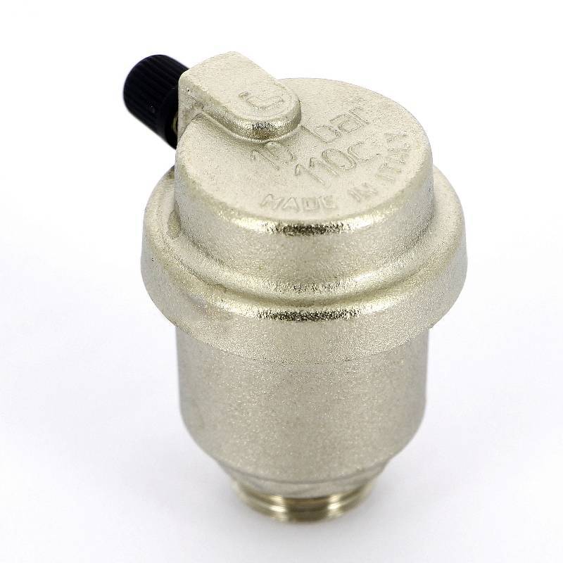 Воздухоотводчик автоматический Itap 363 1/2 боковой выпуск никелированный 363 1/2