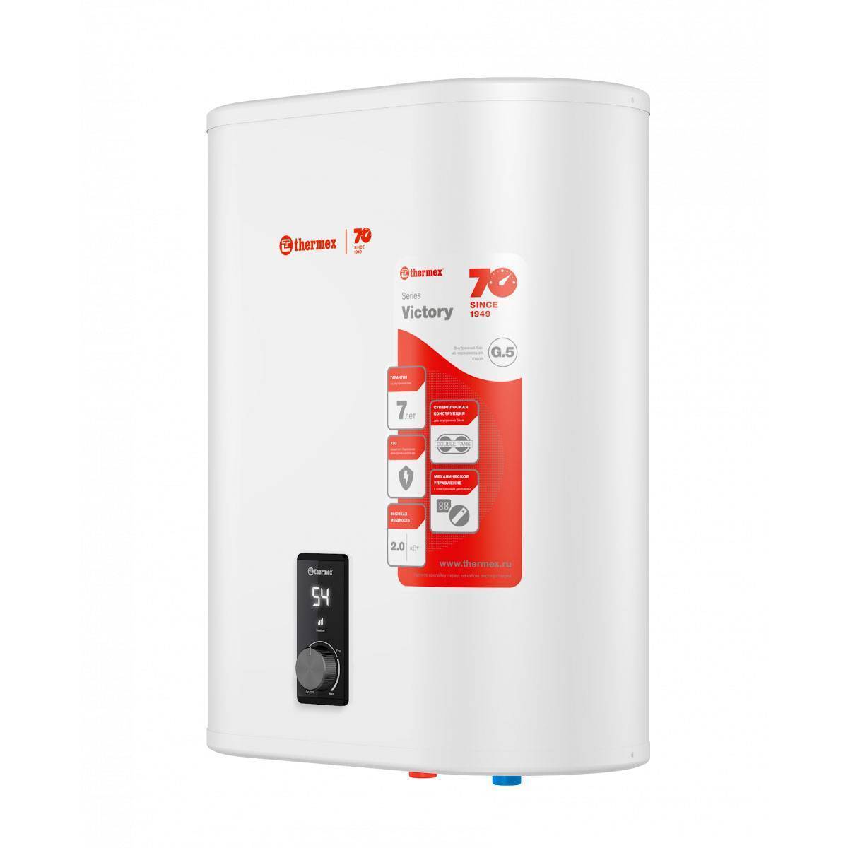 Водонагреватель накопительный Thermex Victory 30 V 30 л вертикальный 4776