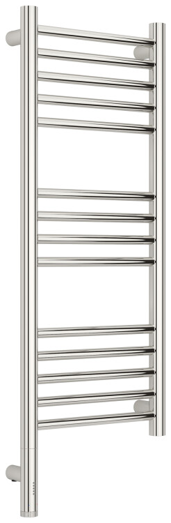 Полотенцесушитель электрический Сунержа Богема 3.1 прямая 800x300 мм МЭМ нижнее слева полированная сталь 0060048030