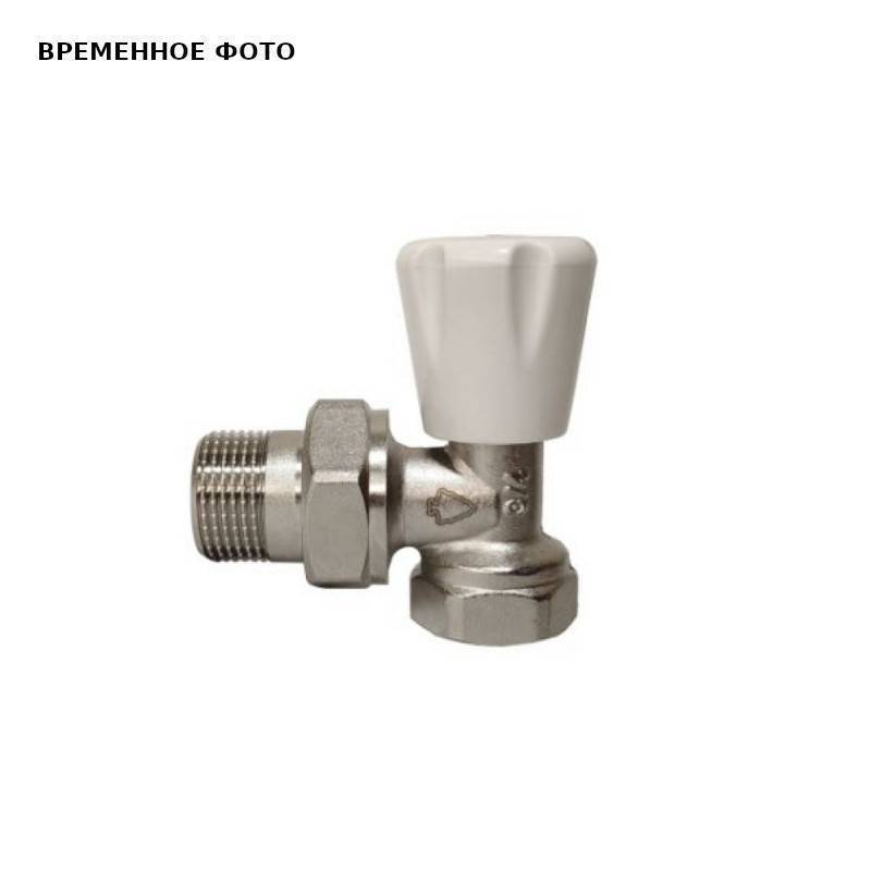 Клапан радиаторный ручной Arrowhead Element-M угловой Ду 20 3/4 211133