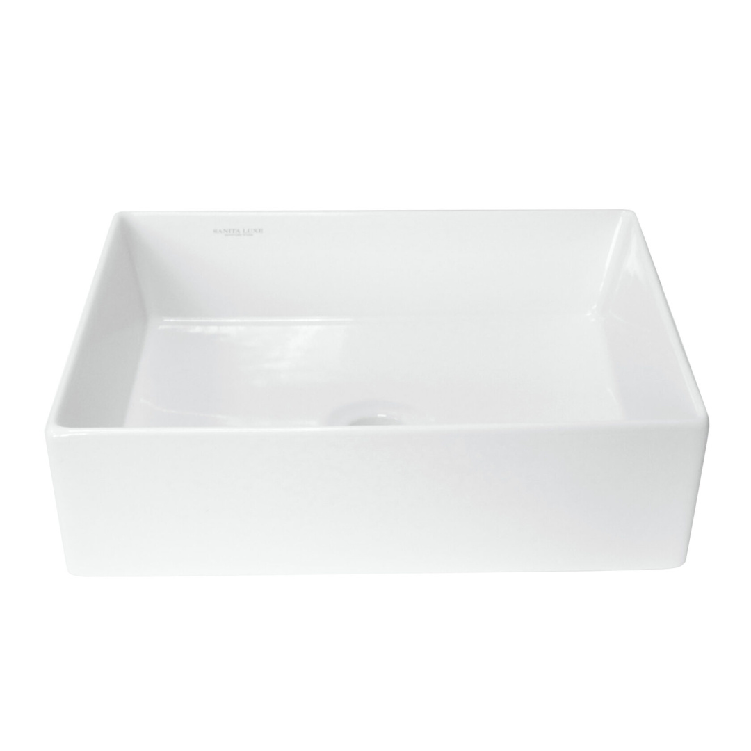 Раковина накладная Salini Novel Slim 40 WB.CT/Novel/40-N.Slim/WHT.G/S1