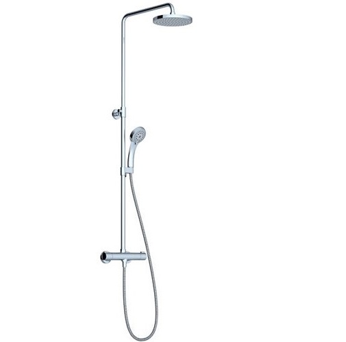 Душевая стойка с термостатическим смесителем и ручным душем RAVAK TE 091.00/150 X070058