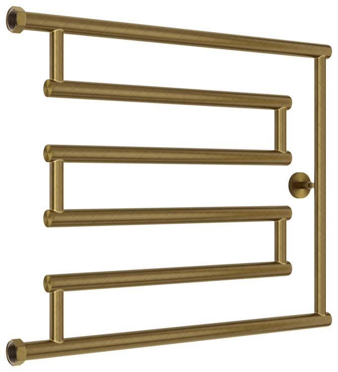 Полотенцесушитель водяной Сунержа High-Tech model L 660x528 мм состаренная бронза 05-4052-5065