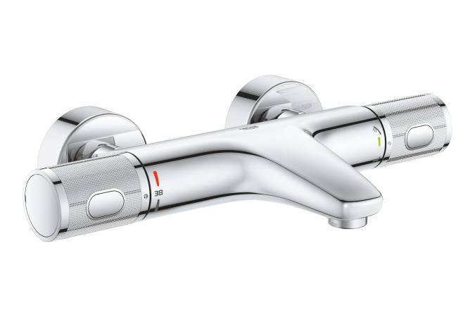 Термостат для ванны GROHE Grohtherm 1000 Performance Pro 1/2 внешний монтаж хром 34830000