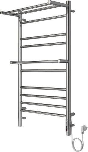 Полотенцесушитель электрический Aquatek Альфа П10 500х900 мм хром AQ EL RRP1090CH