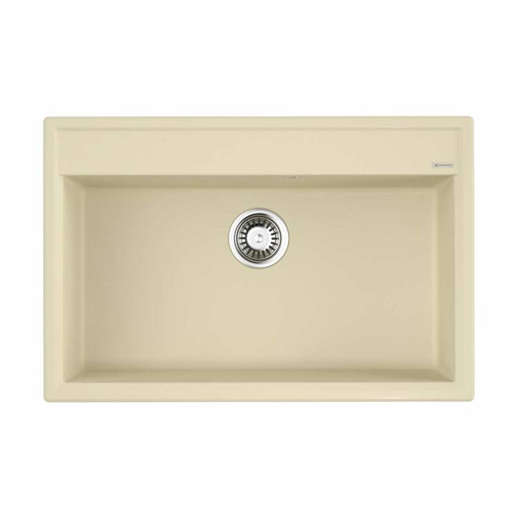 Мойка кухонная OMOIKIRI Daisen 77-VA ваниль 770x510x210 мм 5 отверстий 4993624