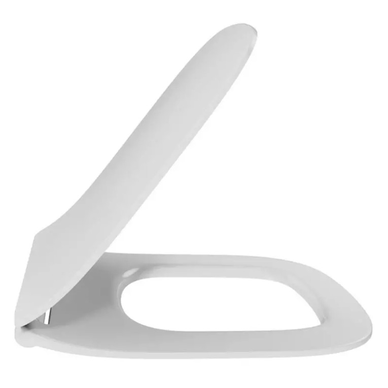 Крышка-сиденье для унитаза Jacob Delafon Struktura тонкая микролифт быстросъемная E28931-WTE